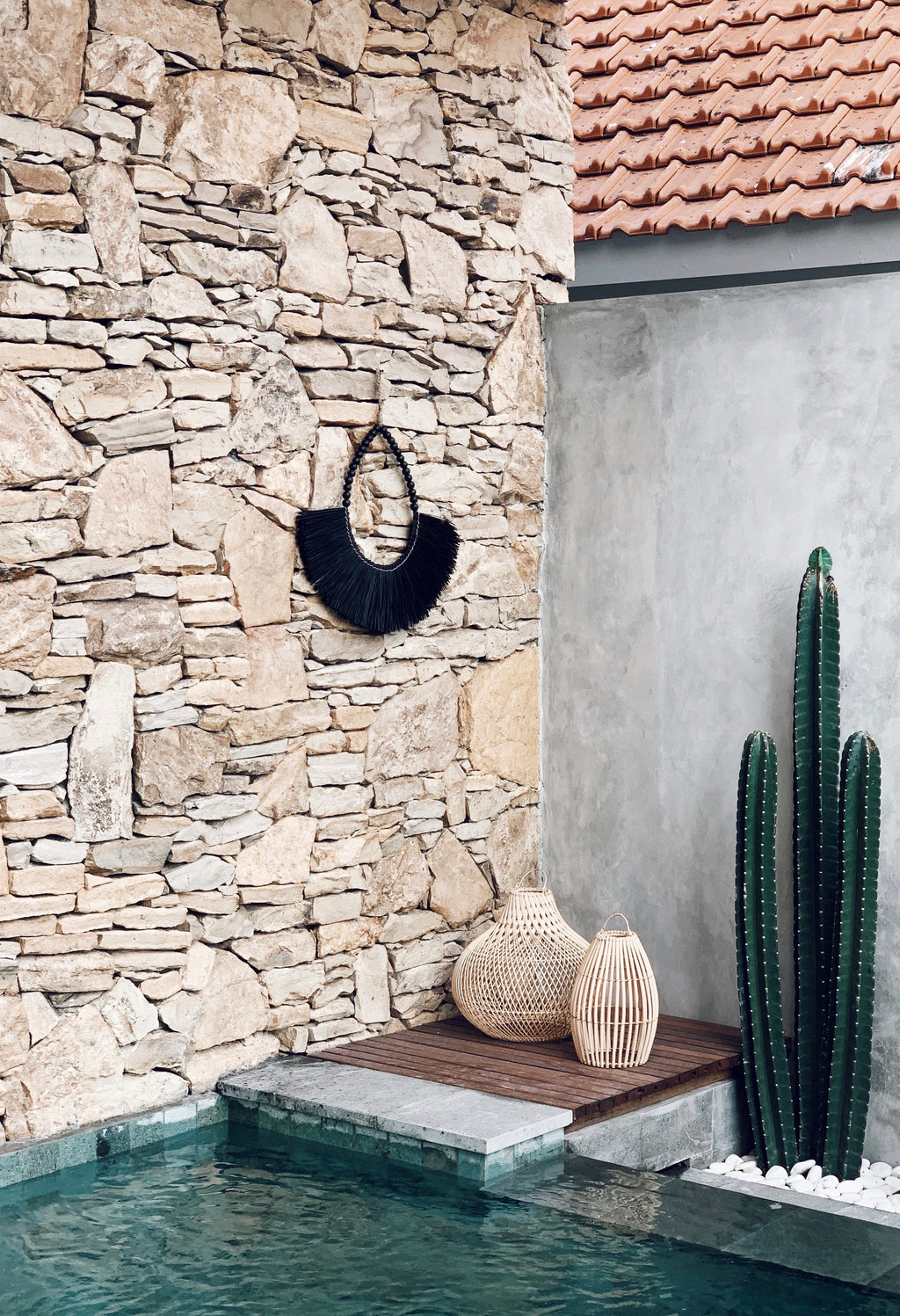 Decoração de Parede Baucau Allang - Preto