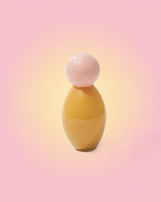 Handblown Bonbon Decorative Jar, Dopamine Decor, Whimsical Diffuser