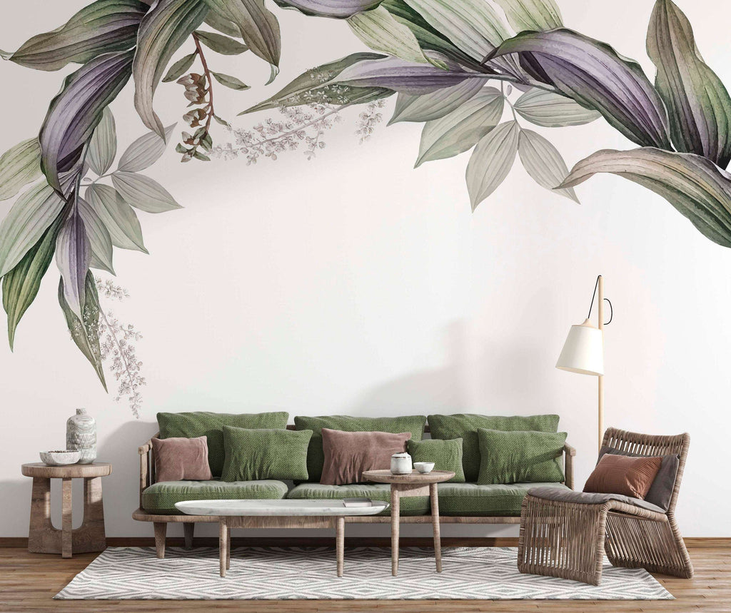 Banana Leaf Botanical Wallpaper Mural