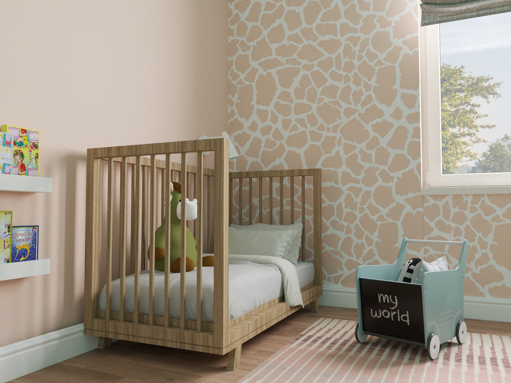Abstract Giraffe Print Wallpaper