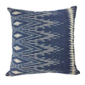 Indigo Ikat Pillow Cover
